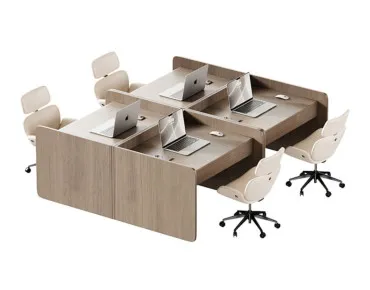 SAFİR DÖRTLÜ ÇALIŞMA MASASI